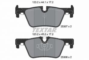 Textar 2530701 - Brzdové platničky -