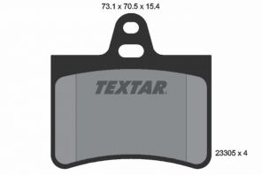Textar 2330501 - Brzdové platničky -