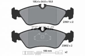 Textar 2390101 - Brzdové platničky -
