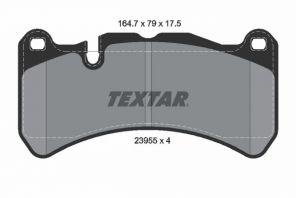 Textar 2395501 - Brzdové platničky -