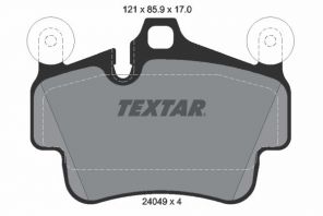 Textar 2404901 - Brzdové platničky -