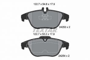 Textar 2425301 - Brzdové platničky -