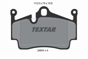 Textar 2454101 - Brzdové platničky -