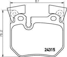Brembo P 06 059 - Brzdové platničky -