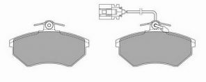 Brembo P 85 033 - Brzdové platničky -