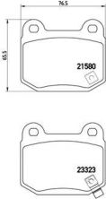 Brembo P 56 048 - Brzdové platničky -