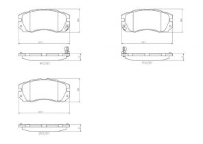 Brembo P 78 007 - Brzdové platničky -