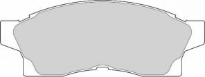 Brembo P 83 033 - Brzdové platničky -