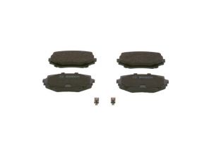 Bosch 0 986 424 669 - Brzdové platničky -