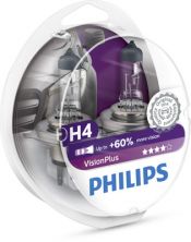 Philips 12342VPS2 VisionPlus +60% H4 - Žiarovka dialkového svetlometu