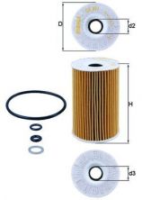 Knecht OX 351D - Olejový filter -
