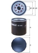 Knecht OC 1051 - Olejový filter -