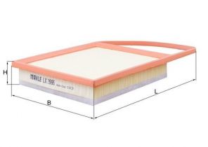 Knecht LX 2995 - Vzduchový filter