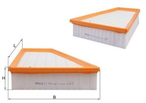 Knecht LX 1885 - Vzduchový filter