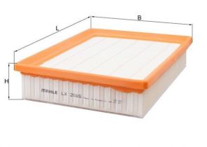 Knecht LX 2085 - Vzduchový filter