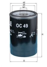 Knecht OC 49 - Olejový filter