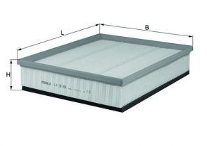 Knecht LX 3139 - Vzduchový filter