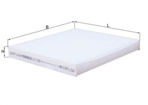 Knecht LA 158 - Peľový filter