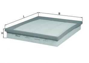 Knecht LX 2076/1 - Vzduchový filter