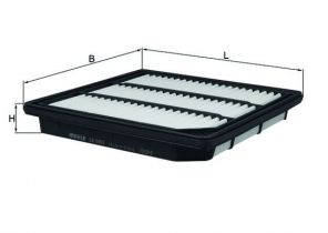 Knecht LX 3455 - Vzduchový filter