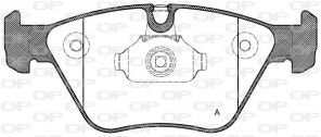 Open Parts BPA0963.00 - Brzdové platničky -