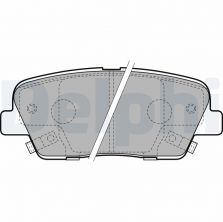 Delphi LP2202 - Brzdové platničky