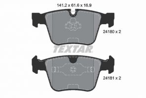Textar 2418001 - Brzdové platničky -