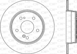 Open Parts BDR1317.10 - Brzdový kotúč -