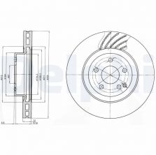 Delphi BG3877 - Brzdový kotúč