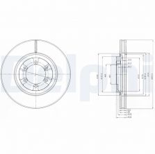 Delphi BG4133 - Brzdový kotúč