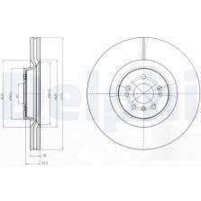 Delphi BG9060 - Brzdový kotúč -