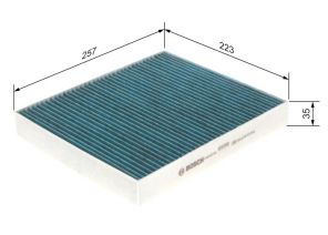 Bosch 0 986 628 539 - Peľový filter