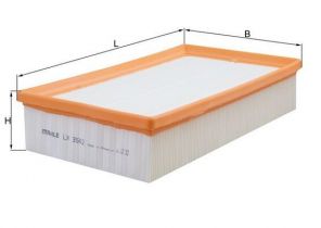 Knecht LX 3502 - Vzduchový filter