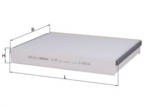 Knecht LA 875 - Peľový filter