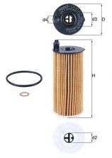 Knecht OX 813/2D - Olejový filter -