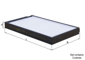 Knecht LA 634/S - Peľový filter