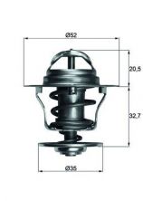 Mahle TX 12 88D - Termostat -