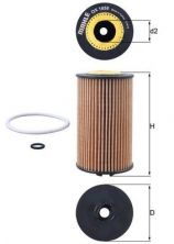 Knecht OX 1058D - Olejový filter -