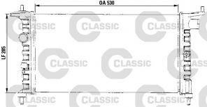 Valeo 231013 - Chladič vody -