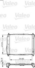 Valeo 735157 - Chladič vody -
