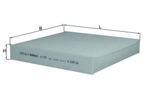 Knecht LA 293 - Peľový filter