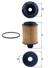 Knecht OX 553D - Olejový filter -