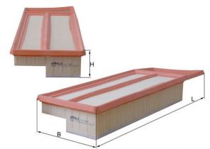 Knecht LX 3465 - Vzduchový filter