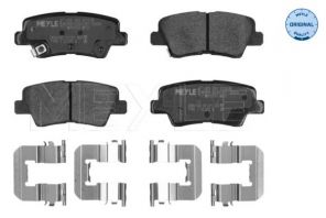 Meyle 025 253 3715/W - Brzdové platničky -
