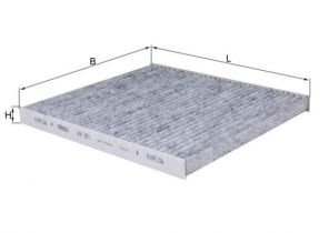 Knecht LAK 301 - Peľový filter