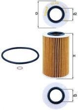 Knecht OX 436D - Olejový filter -