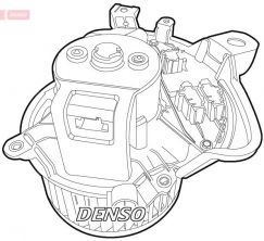 Denso DEA01011 - Ventilátor motora