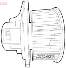 Denso DEA43003 - Ventilátor motora