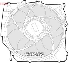 Denso DER05005 - Ventilátor motora