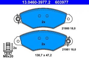 ATE 13.0460-3977.2 - Brzdové platničky -